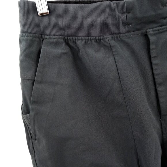 Lululemon ABC Jogger Pull On Charcoal Gray Pans Size L Pockets Elastic Waist - Picture 3 of 11